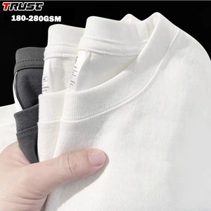 Áo thun thiế<span class=keywords><strong>t</strong></span> kế riêng thương hiệu của bạn, chấ<span class=keywords><strong>t</strong></span> liệu cotton dày, unisex, dáng rộng, in <span class=keywords><strong>logo</strong></span>, 180-200 gsm, 220-240-280 gsm, chấ<span class=keywords><strong>t</strong></span> lượng cao - Product Image 1