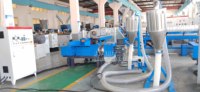 Machine de granulation à basse température entièrement automatique, conception intégrée, système de recyclage des matériaux HDPE