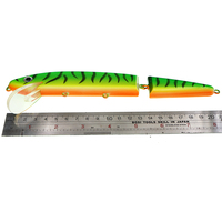 Leurre artificiel rigide Big Minnow 20cm 50g pour la pêche au bar, leurre articulé Jake Fishing Bait