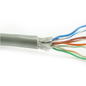 Cable Ethernet Cat5e SFTP de Precio de Fábrica, 24AWG 4PR 1000M, Cables de Red Personalizados - Product Image 1