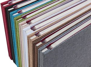 Vente en gros couverture en lin imprimé relié par <span class=keywords><strong>la</strong></span> <span class=keywords><strong>poste</strong></span> nouvel album photo auto-adhésif avec 40 <span class=keywords><strong>pages</strong></span> auto-adhésives - Product Image 3