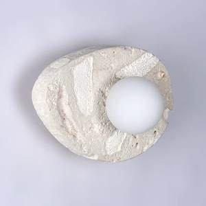 Creative Designer <b>Light</b> Luxury Natural Stone LED <b>Wall</b> Lamp with Minimalist Design for Living Room Bedroom Bedside Use - Product Image 5