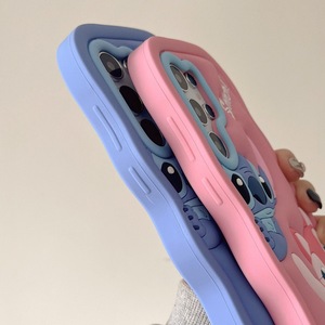 Custodia Protettiva 3D in <span class=keywords><strong>Silicone</strong></span> Gel Antiurto per S24 e Motorola, Design Animale Cartone Animato Carino, Effetto 'Sticky' - Product Image 3