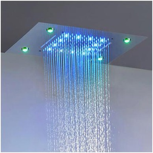 Großer Regenduschkopf Duschpaneel Dual 360*500mm Einbau-Regen- und Wasserfall-Duschsystem - Product Image 4