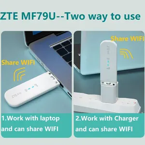 Original ZTE MF79U 4G LTE Cat4 150M modem usb 4g wifi usb dongle sans fil clé USB