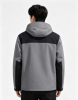 Veste d'hiver à capuche en polaire doublée, imperméable, coupe-vent, pour homme et femme, idéale pour la randonnée et le camping en plein air