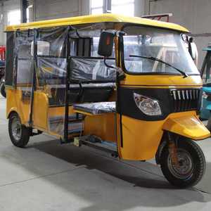Tricycle à essence à carrosserie fermée pour 6 à 9 passagers, tuk-tuk taxi pour le transport de passagers - Product Image 6