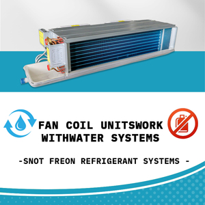 Unidad de Ventiloconvector Comercial Personalizada para Techo, Horizontal, Oculta, para Refrigeración y Calefacción - Product Image 2