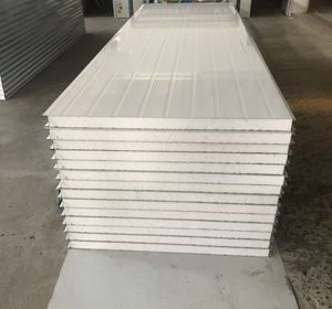 50 75 100 120 150 180 200mm Modern çevre dostu EPS sandviç çatı duvar yalıtım Walk-in dondurucu soğuk oda açık kullanım için - Product Image 2