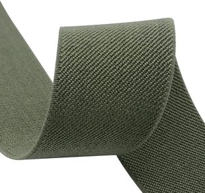 <span class=keywords><strong>Bande</strong></span> élastique personnalisée, matériau vert armée, vente en gros, 2-10cm - Product Image 3
