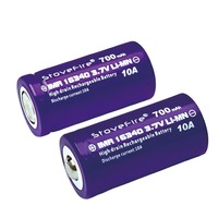 Vente chaude ICR16340 3.7V 700mah Batterie au Lithium-Ion Cylindrique pour Lampe de Poche Lumière LED et Pointeur Laser 4.2V Produit