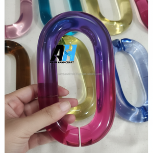 ที่แขวนผนังห่วงโซ่อะคริลิคแบบทันสมัยที่ทำด้วยมือเรซิ่นประดับที่ทันสมัยสำหรับตกแต่งบ้านเทศกาลดิวาลิ - Product Image 1