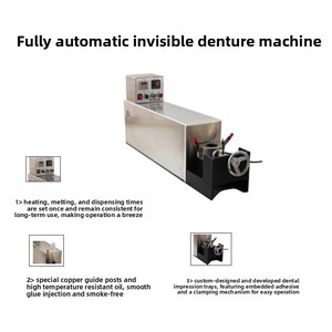 Machine <span class=keywords><strong>dentaire</strong></span> entièrement automatique pour prothèses invisibles, machine de moulage par injection <span class=keywords><strong>dentaire</strong></span>, équipement pour technicien <span class=keywords><strong>dentaire</strong></span>, moulage buccal - Product Image 3