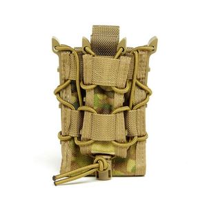 Pochette tactique Molle, sac de rangement pliable à cordon pour magazines et accessoires - Product Image 2