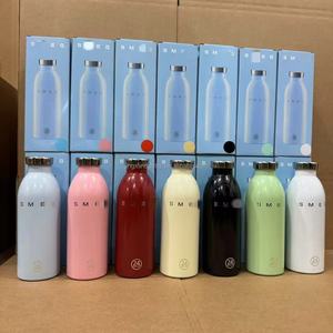 Colorful Matte Finish Insulated Stainless Steel <b>Bottle</b> with Leak-Proof Lid <b>BPA</b> <b>Free</b> Large Capacity for Outdoor Fitness Daily Use - Product Image 6