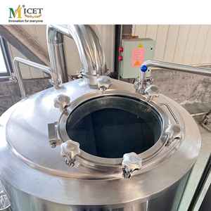 Machine à bière sous pression 500l 5bbl équipement de brasserie bouilloire de brassage réservoir de brassage machines de brassage de bière en chine - Product Image 4