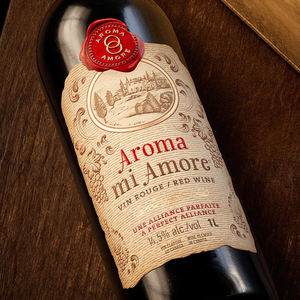 Op maat gemaakte luxe verpakkingslabels voor wijnglazen, goudfolie bedrukking, wijnetiketten op rol, gestructureerd papier, reliëf, vintage <span class=keywords><strong>label</strong></span> - Product Image 2