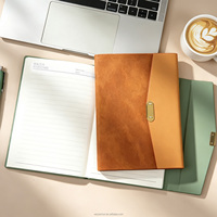 Ensemble cadeau de stylo pour carnet, thermos, journal en cuir à couverture rigide, tasse à café, ensemble de papeterie avec boîte cadeau pour le bureau et les affaires