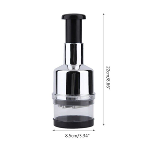 Professional Meal Prep Hand <b>Chopper</b> Dicer Manual Food Slap <b>Chopper</b> Quick <b>Vegetable</b> Onion Mincing and Grinding - Product Image 4