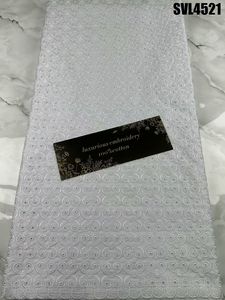 Nuevo encaje polaco azul real gasa Suiza Lafaya encaje tela de encaje francés bordado lujoso 100% tela de algodón Kanuri vestidor - Product Image 5