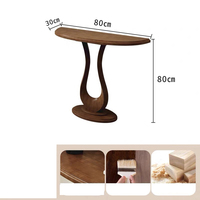 Nouvelle console de style chinois en bois massif d'érable nord-américain, écologique et durable, pour entrée, salon, meuble décoratif d'appoint