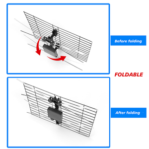 Antena de TV UHF de Bajo Ruido, Antena Yagi para Exteriores, Antena Digital Aérea 1080p 4k, Antena para Canales Gratuitos - Product Image 2