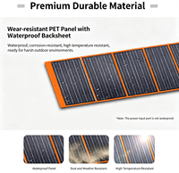 Kit de panneaux solaires portables pliables 500W 18V, chargeur haute efficacité, camping, station d'alimentation pour camping-car, directement de l'usine chinoise