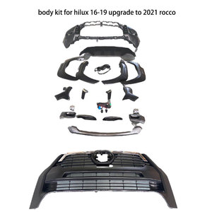 Kits de cuerpo ancho para <span class=keywords><strong>camioneta</strong></span> Hilux Revo, 2015-2017, actualización a <span class=keywords><strong>2020</strong></span>, accesorios para todoterreno, guardabarros de parachoques, capó de campana - Product Image 4