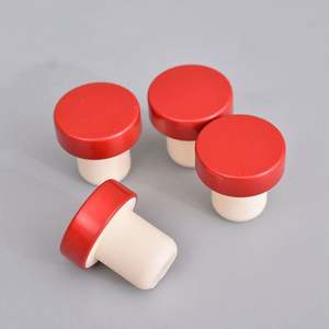 Tappo di sughero in legno personalizzato con Logo T-Type in legno tappo di bottiglia di liquore al Whisky Brandy - Product Image 5