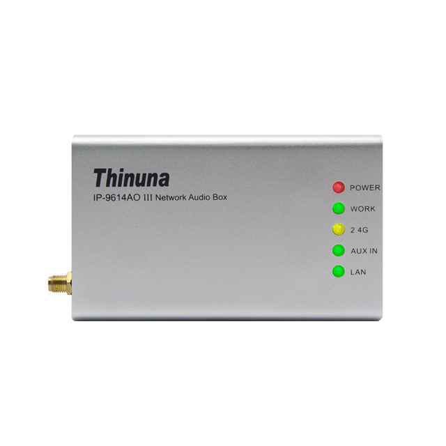 Thinuna IP-9614AO III Network Audio Box Network Audio Speaker of IP PA System Speaker Support Network Mini Wall Terminal