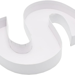 ZIJRXQ Caja de Cartón Decorativa en Forma de S de 12 Pulgadas para Charcutería, Rellenable - Product Image 3