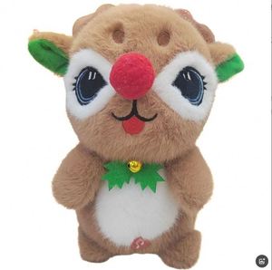 Wholesale <b>Soft</b> Snowman Deer Santa Claus Christmas Series Dolls Plush Keychains <b>Stuffed</b> <b>Toys</b> for Holiday Decoration and Gift - Product Image 3