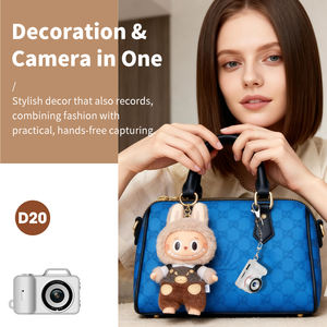 Mini Cámara D20 1080P HD, Videocámara Portátil con Lente Gran Angular de 130°, Iluminación Auxiliar y Visión Nocturna - Product Image 5