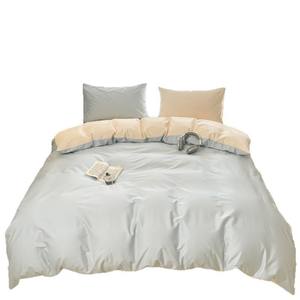 ชุดเตียงสี่ชิ้นสำหรับทารกแม่200TC คอตตอนแท้เกรด60สไตล์อินสแตนทงสีทึบสิ่งทอภายในบ้านนันตงสำหรับฤดูใบไม้ผลิฤดูใบไม้ร่วง - Product Image 5