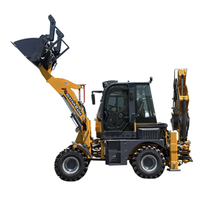 Máy móc xây dựng nhỏ gọn bánh xe kết thúc trước <span class=keywords><strong>loader</strong></span> backhoe từ Trung Quốc - Product Image 2