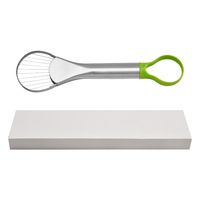 3-in-1 Handmatige RVS Avocado Snijder, Cutter, Pulp- en Pitverwijderaar, Dubbelzijdig Avocado Mes, Groentegereedschap, Vaatwasserbestendig