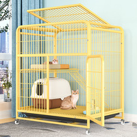 Luxe kattenkooi villa voor binnen, groothandel, met comfortabel bed & schuilplaats