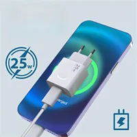 Adaptateur de chargeur super rapide USB-C PD 25W d'origine, port Type-C EU/US/UK/AU, charge rapide pour téléphone portable Samsung S24 S23, tablette