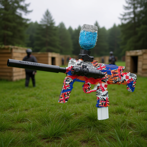 Fucile d'Assalto Elettrico Mp7 con Proiettili in Gel 7-8mm e Luci Colorate, Realizzato con Stampaggio a Iniezione in Plastica - Product Image 2