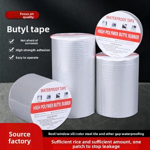 <span class=keywords><strong>Bande</strong></span> adhésive en caoutchouc butyle auto-adhésive avec adhésif acrylique pour l'<span class=keywords><strong>étanchéité</strong></span> des toits et des tuyaux, réparation de membrane imperméable - Product Image 6