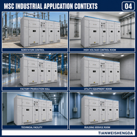 Dispositif de compensation automatique de puissance réactive de type MSC haute tension 6kV/10kV 50/60Hz IP30 pour armoire