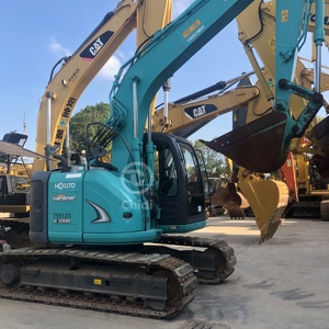Kobelco เครื่องขุด SK125SR มือสอง SK135SR 115SR รถแบคโฮไฮดรอลิกแบบตีนตะขาบ12.5ton ของแท้จากญี่ปุ่น - Product Image 4