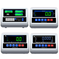 Indicador de Peso Mountscale con Pantalla LED, Indicador de Báscula de Piso, Conectividad Opcional RS232/485/Inalámbrica/Conexión a PC