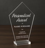 Trophée personnalisé en gros avec logo, trophée de haute qualité pour cérémonie de remise des prix