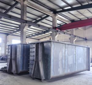 Contenitore con Gancio di Sollevamento per Gestione di Legname e Rifiuti di Legno, Contenitore Skip Personalizzato - Product Image 2