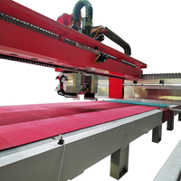 Hualong Maschinen HKNC-400L Italien System und Pegasus Software 5 × Achse CNC Brückensäge für Granit und Marmor mit Förderband
