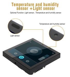 Panneau de commande tactile KNX IPS 4 pouces SM43P Android CE RoHS OEM ODM pour système de maison intelligente Hôtel/Camping-car/<span class=keywords><strong>Garage</strong></span>/Extérieur - Product Image 2