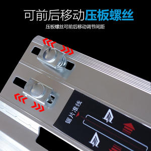 Coupe-carreaux manuel à 45 degrés, coupe-pierre de table multifonctionnel avec guide d'angle, accessoire de machine à chanfreiner - Product Image 4