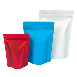 Bolsa de Embalaje con Cierre Zip, Tipo Stand-up, con Ventana, para Alimentos, de Plástico PE, Colores Personalizables, Precio de Fábrica - Product Image 3