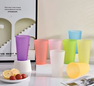 Gobelets de fête réutilisables en plastique PP sans BPA personnalisés avec impression de logo - Product Image 2